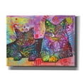 thumbnail image 1 of Epic Graffiti '2 Cats' by Dean Russo, Giclee Canvas Wall Art, 54"x40", 1 of 2