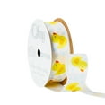 thumbnail image 3 of (2 pack) Offray Ribbon, White 7/8 inch Rubber Ducky Satin Ribbon for Sewing, Crafts, and Baby, 9 feet, 1 Each, 3 of 10