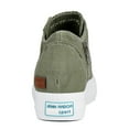 thumbnail image 4 of JENN ARDOR Women Platform Sneakers Hidden Wedge Canvas Shoes with Zipper, 4 of 6