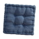 thumbnail image 5 of Cojín de asiento con forma de galleta, cómodo, cuadrado, y sencillo, para meditación, para oficina, dormitorio, sofá, decoración. Azul, 5 of 8