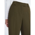 thumbnail image 3 of Scoop Women’s and Women's Plus Crepe Wide Leg Trousers, 32", 32.5", and 34" Inseams, Sizes 0-28, 3 of 5