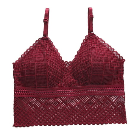 

Dtydtpe bras for women Women Lingerie Lace Chest Tube Top Beauty Back Bra Camisole Base Underwear