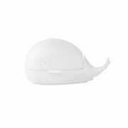 Cloth Small Clothes Cleaning Brush Soft Bristles Cute Whale Shape Portable Shoes Scrubbing Brush For Home TravelWhite