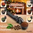 thumbnail image 6 of Coffee Scoop and Funnel with Built-in Leveler, Measuring Scoop for Protein Powder, Ground Coffee & Baby Formula, 6 of 8