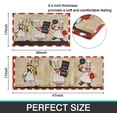 thumbnail image 3 of Kitchen Chef Design Mat Set of 2 Non Slip Kitchen Runner Rug Throw Rugs Indoor/Outdoor Floor Mat for Home Kitchen-17*24 + 17*47 inches, 3 of 6
