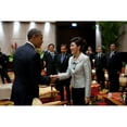 thumbnail image 2 of President Barack Obama Greets Prime Minister Yingluck Shinawatra Of Thailand. At The Asean Summit In Nusa Dua History, 2 of 2