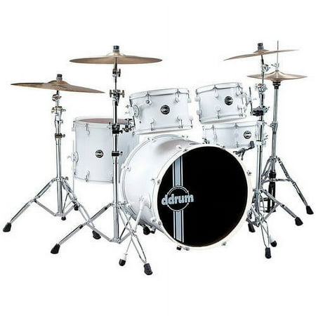 ddrum Reflex Standard 5-Piece Shell Pack w/ White Hardware - White