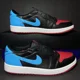 thumbnail image 2 of Ni - ke New Size 8.5 Womens Ni - ke Air Jordan 1 Low Retro Sneakers NC to CHI Red Shoes ??, 2 of 5