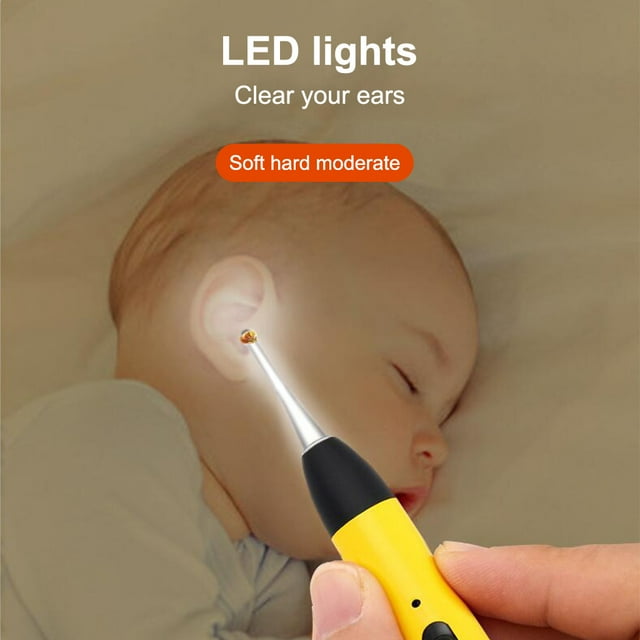 Kit de herramientas de eliminación de oído y luz LED, limpiador de oído para el y limpieza de los oídos, extractor de - Estilo 3 Baoblaze selector de orejas
