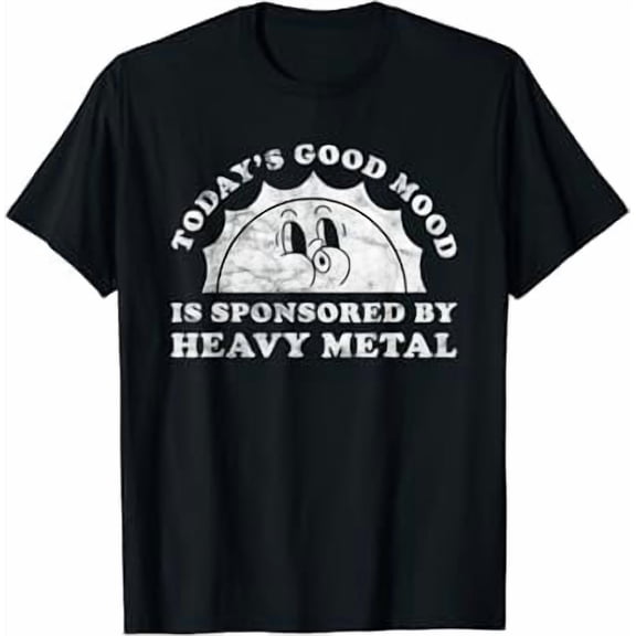 Funny Cute Vintage Retro Heavy Metal or Heavy Metal T-Shirt