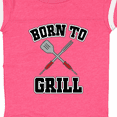 thumbnail image 4 of Inktastic Bbq Born to Grill Boys or Girls Baby Bodysuit, 4 of 5