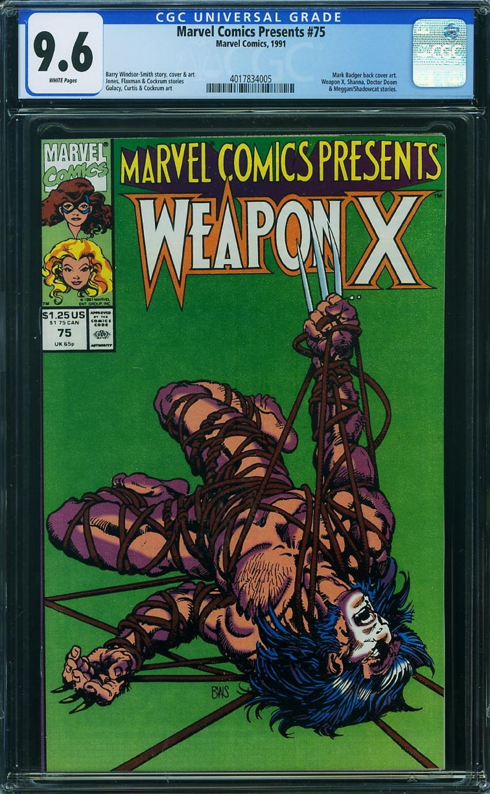 Cover of Marvel Comics Presents #75