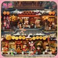 thumbnail image 2 of Original Pop Mart Wealthy Snake'S New Year Celebration Fortunate Hand Series Blcok Figure Blind Box Dimmo Skullpanda Labubu Gift, 2 of 5