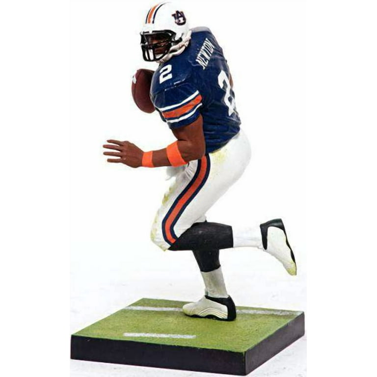 NCAA Series 4 Cam Newton Blue Jersey Action Figure - Walmart.com