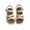 Beige, variant on adviicd Sandals Girls Toddler Girls Sandals Soft Rubber Flat Summer Baby Flower Girl Shoes (Beige,9.5)