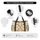 thumbnail image 4 of Easygdp Sunflowers And Skull Bolsa de Gimnasio, Bolsa de Viaje Duffel, Bolsa de Fin de Semana con Compartimentos, Bolsa de Mano para Noche, 4 of 7