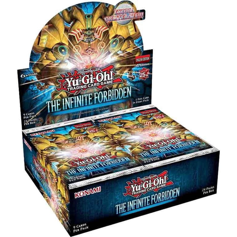 Yu-Gi-Oh! ４ＢＯＸ FORBIDDEN 遊戯王　INFINITE Trading Pack Booster Forbidden Infinite The Game Card 遊戯王OCG デュエルモンスターズ