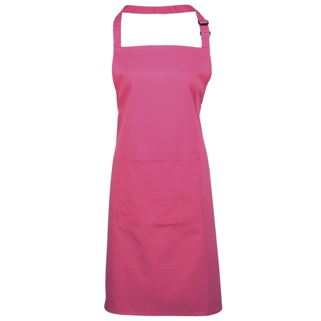 Premier Ladies/Womens Colours Bip Apron With Pocket / Workwear