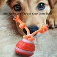 thumbnail image 2 of Yobensun Dog Toy-utomatic Dog Walker Interactive Waggle Ball Toy, with Speedy Rolling Action and Wagging Rope, Bite & Wear-Resistant, USB Rechargeable (Blue+Red), 2 of 8