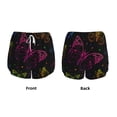 thumbnail image 6 of Sigee Butterfly for Women's Athletic Shorts High Waisted Running Shorts Pocket Sporty Short Gym Elastic Workout ShortsSmall, 6 of 9
