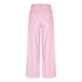thumbnail image 4 of Juslio Women Pants Comfortable Corduroy High Waist Casual Wide-Leg Pants, 4 of 8