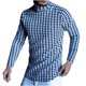 thumbnail image 1 of Camisas de Hombre Blusas de Manga Larga Con Cuello Redondo Jersey de Cuello Alto Casual de Moda Camiseta Estampada Top Odeerbi ODB-4, 1 of 3