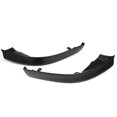 thumbnail image 3 of FOR 08-15 MITSUBISHI LANCER OE STYLE PP FRONT BUMPER LIP SPOILER BODYKIT 2PC, 3 of 6