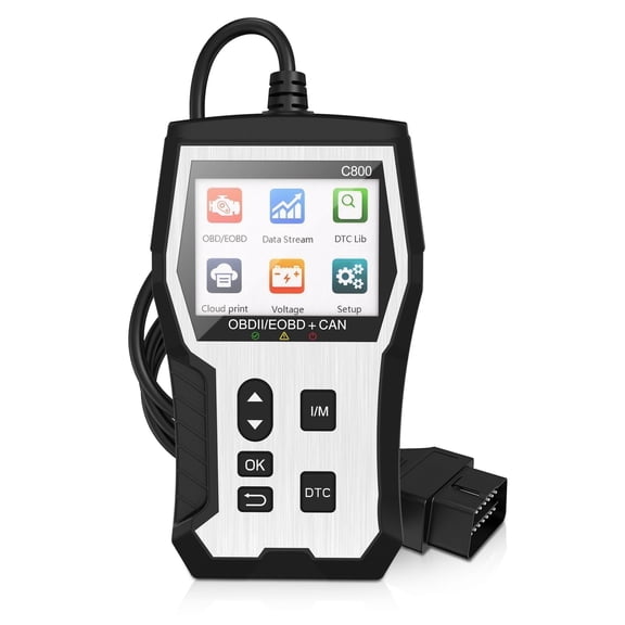 Tidymend OBD2 Scanner Diagnostic Tool, Code Reader for Cars and Trucks with Cloud Printed, Check Engine Car Code Reader for All Post-1996