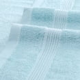 thumbnail image 2 of Toallas de baño suaves REGALWOVEN, juego de 2 toallas de baño ultra absorbentes con rayas, toallas para baño azules de 28" x 56", 2 of 8