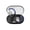 Black, variant on LAATIKUI M82 Bluetooth headphones transparent OWS ear-hook Earbuds Wireless LED Display Waterproof Headphones White