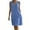 Blue, variant on Efsteb Summer Dresses for Women Beach A Line Dress Casual Sleeveless V-Neck Tank Dress Solid Color Sundress with Pockets (Beige,XL)