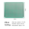 thumbnail image 2 of 7x9cm Single Sided Universal Printed Circuit Board Green Thickness 1.6mm 10pcs, 2 of 3