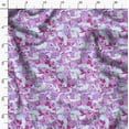 thumbnail image 3 of Soimoi Pure Silk Purple Fabric By the Yard - 42 Inch Wide - Tie & Dye Fabric - Colorful and Bohemian Prints for Fashion and Crafts Printed Fabric, 3 of 6