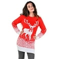 thumbnail image 5 of Socal Look Women's Ugly Christmas Sweater Dress – Long Sleeve Acrylic Crew Neck Pullover, XS, 5 of 10