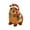 B, variant on Christmas Capybara Figurine Festive Desktop Animal Ornament with Holiday Hat & Scarf Whimsical Winter Animal Statue for Shelf Mantel Tabletop Indoor Xmas Seasonal Home Decoration