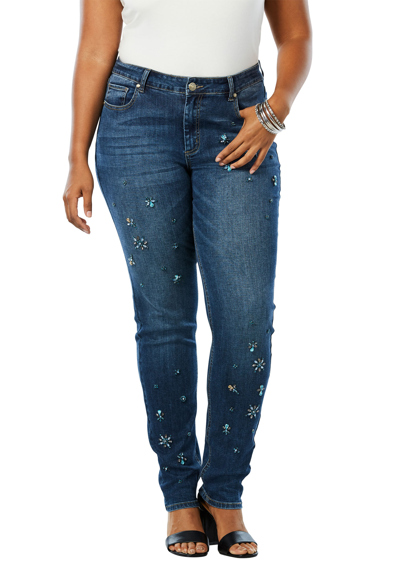 walmart womens plus jeans