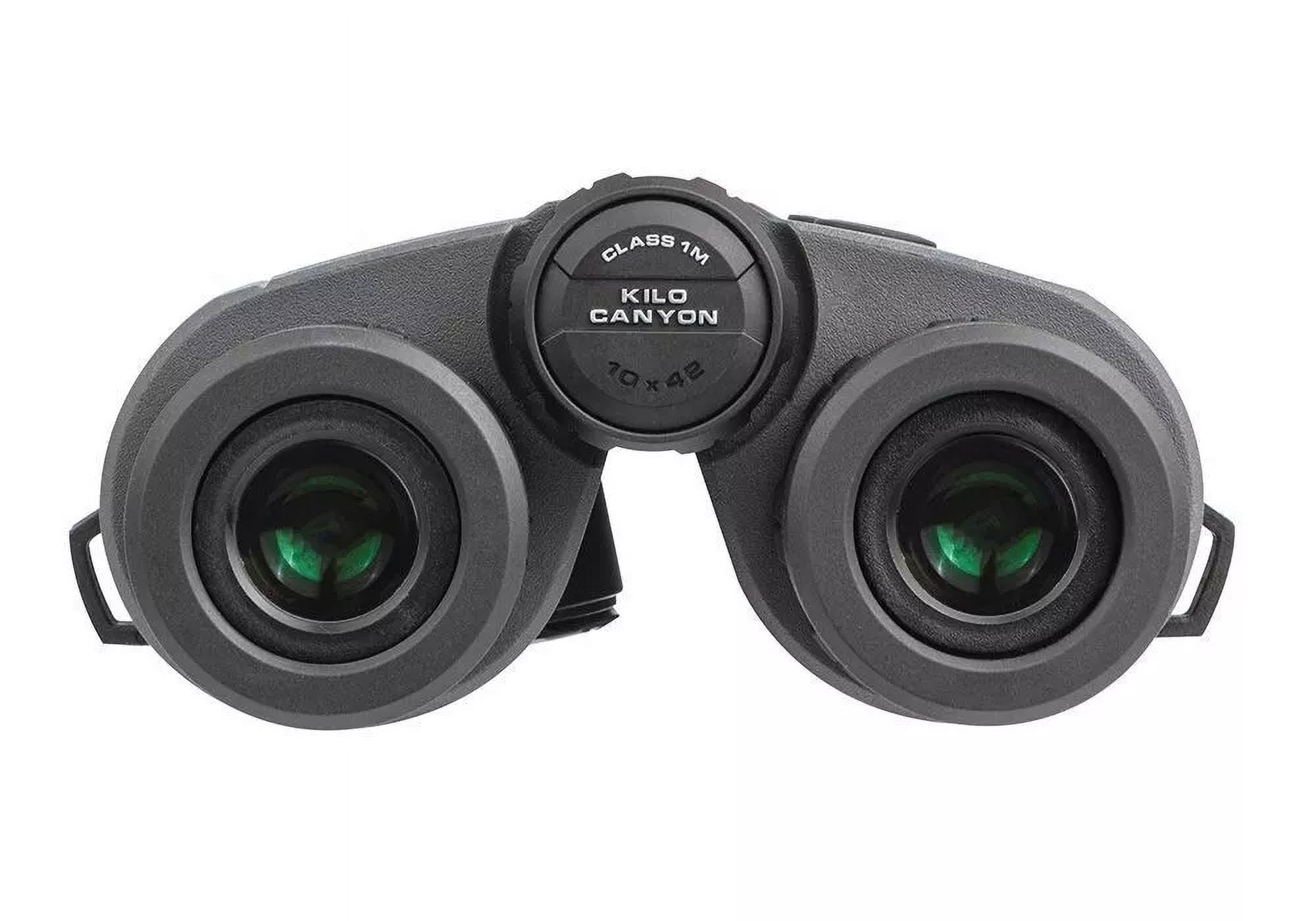 SIG SAUER Hunting Targeting Precise Versatile Anti-Reflection Illuminated Display Canyon 10x42mm Laser Rangefinding Binoculars, Gray
