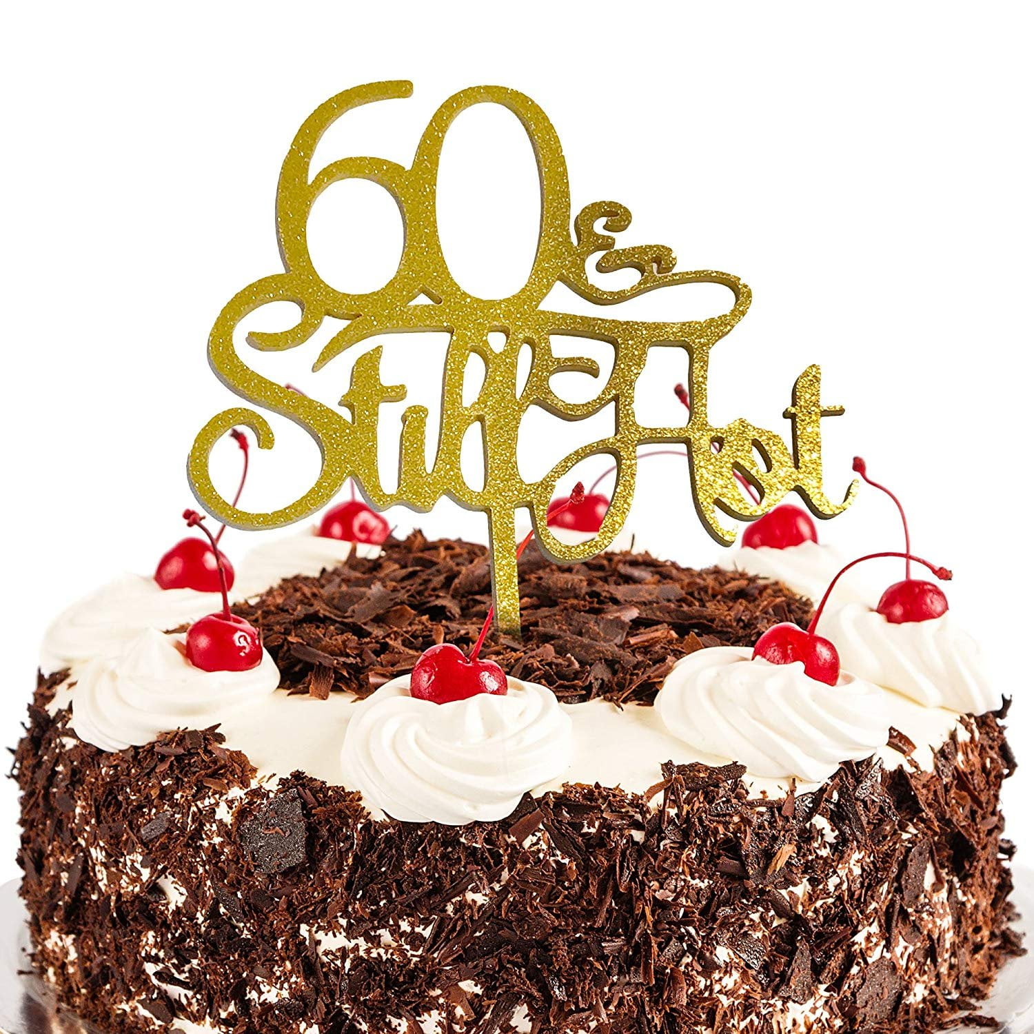 JennyGems 60th Birthday Cake Topper 60 & Still Hot