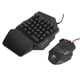 thumbnail image 3 of Ratón para juegos, HXSJ J50, juego de teclado y ratón para juegos con una sola mano, juego para jugadores de PC, rendimiento inigualable, 3 of 9
