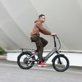 thumbnail image 5 of VEEFA F1 Foldable Electric Bike for Adults, 500W Motor Ebike with 48V10.4Ah Removable Battery, Folding Ebike 30-80 Miles Range &19.9MPH Max Speed, 5 Pedal-Assist Levels, UL2849, 5 of 9