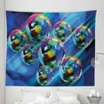 thumbnail image 1 of Party Tapestry, Colorful and Funky Vibrant Disco Balls in Abstract Night Club Dancing Theme Art, Fabric Wall Hanging Decor for Bedroom Living Room Dorm, 5 Sizes, Multicolor, by Ambesonne, 1 of 1