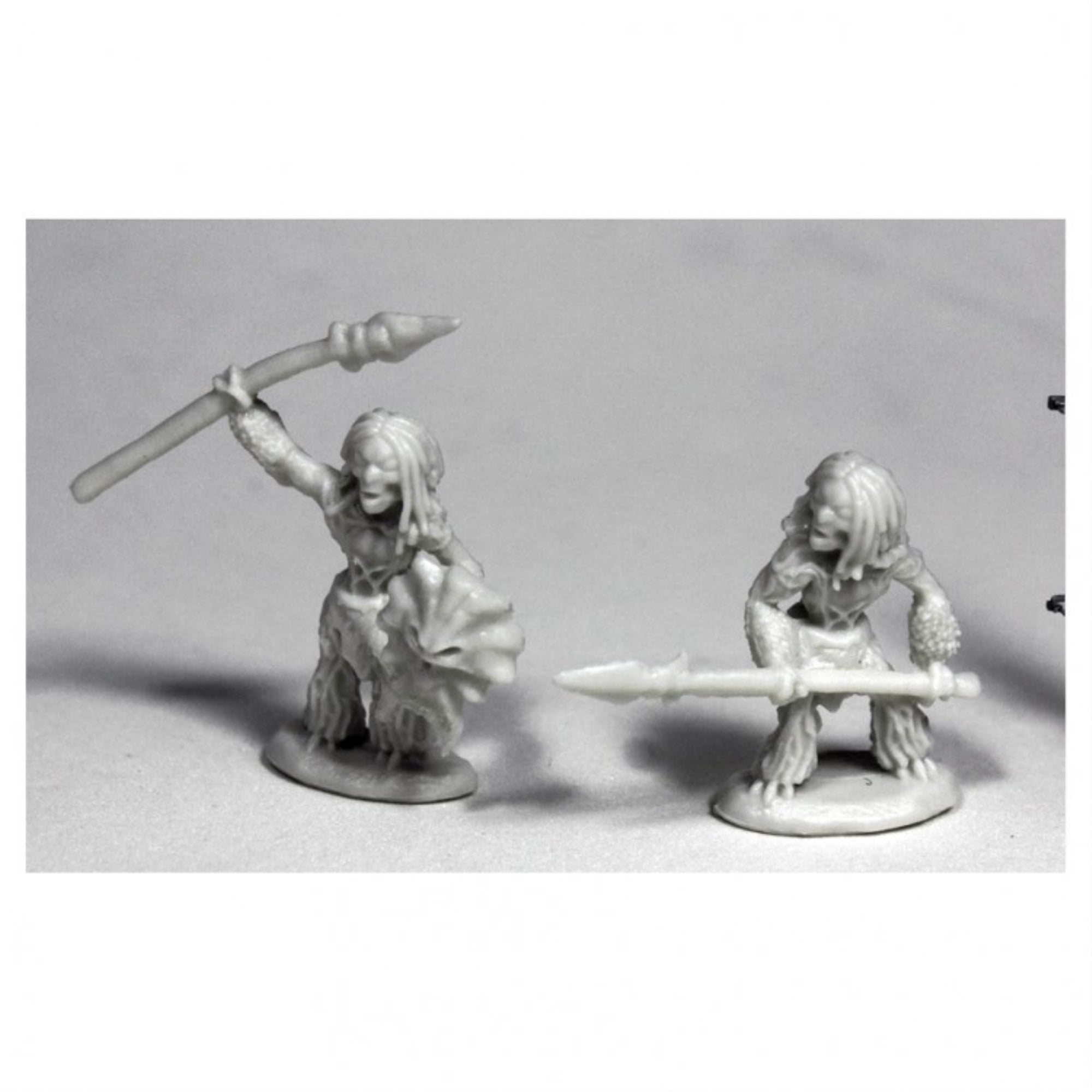 Figurine Orc 60mm D&D Orc Berserker – Bones Reaper 77059 – Figurine 60mm Pour JDR D&D – Résine