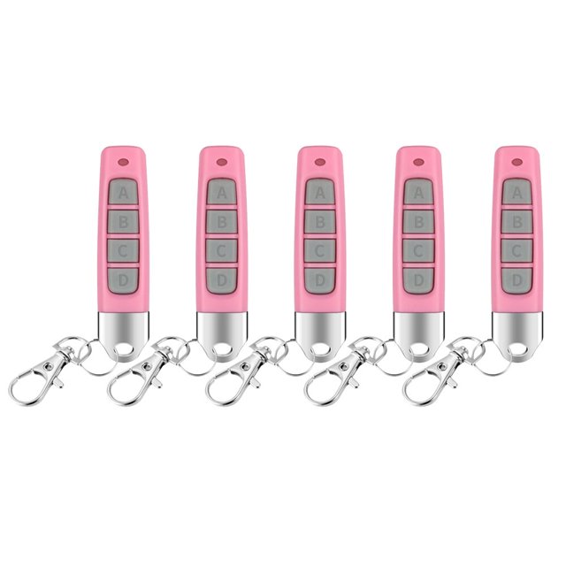 Mando a distancia de 10-4 piezas, 433MHz, llave de coche, abridor de puerta de garaje, duplicador de Control remoto, clonación de código, transmisor de 4 botones