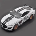 thumbnail image 6 of For 1:32 high simulation supercar Ford Mustang Shelby GT350 car model alloy rear pull children's toy car 4-door children's gift, 6 of 7