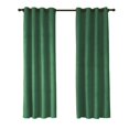 thumbnail image 3 of TBWYF 1 panel buttonhole curtain suede curtain blackout curtain 52 inches wide X 95 inches long，Green, 3 of 4