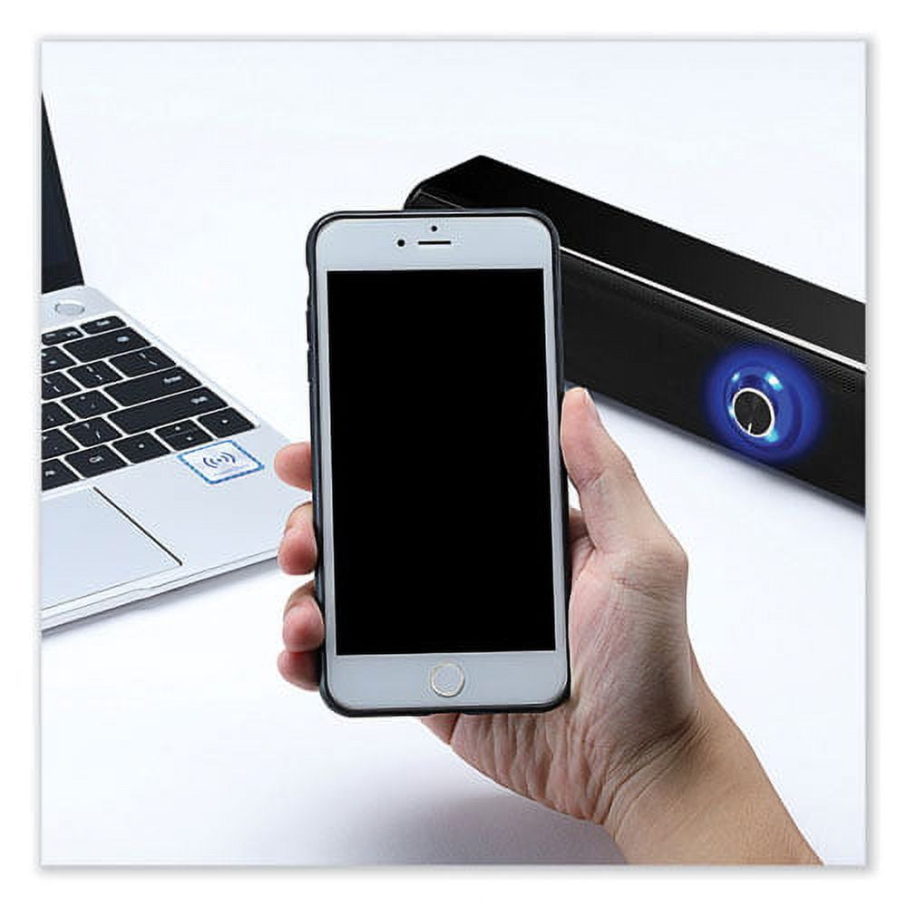 Our 20 W Wireless Desktop Soundbar Speakers are a nice upgrade for the home or office. They connect Wirelessly to Bluetooth-e | Bundle of 5 Each