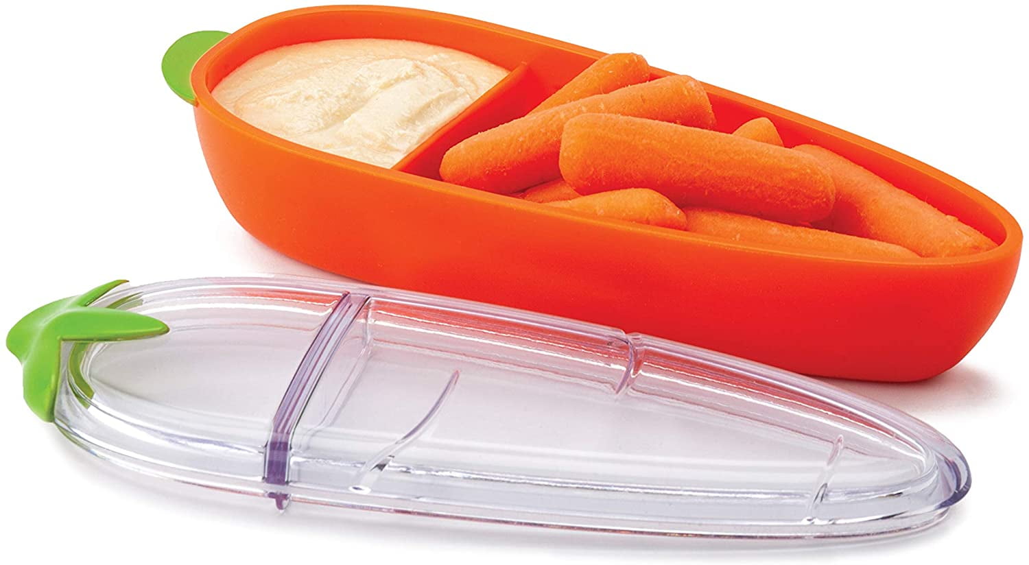 Joie Carrot Snack And Dip Container