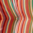 thumbnail image 3 of Watermelon Stripe Outdoor High Back Chair Cushion, 3 of 7