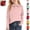 Pink, variant on Mfakffe Girls Polo Shirts Back To School Casual School Uniform Long Sleeve Collared Shirts Cute Top(Yellow,11-12 Years)