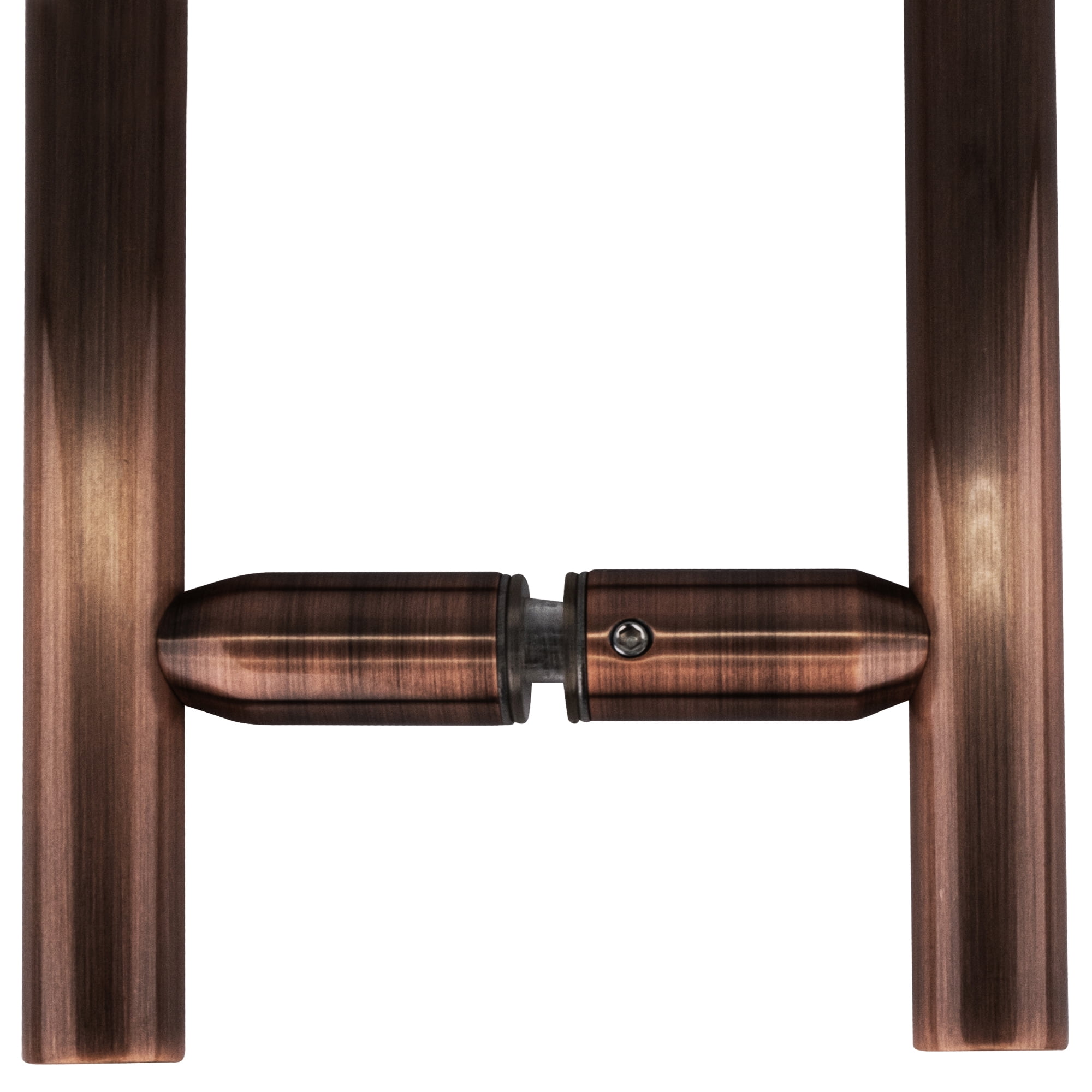 CRL LP8X8ABC0 Antique Brushed Copper 8" Ladder Style Back-to-Back Pull Handles